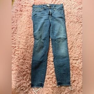 J. Crew Women's Skinny Jeans in Classic Blue